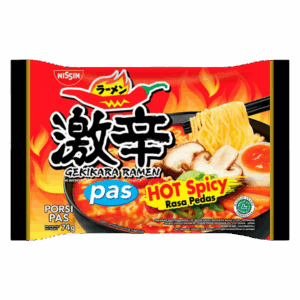 Лапша быстрого приготовления Nissin Hot Spicy острый вкус, 74 г