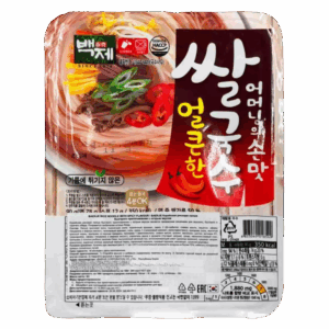 Рисовая лапша быстрого приготовления Baekje с острым вкусом, 92 г