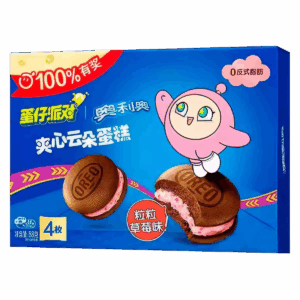 Пирожное OREO Sandwich Strawberry со вкусом клубники, 88 г