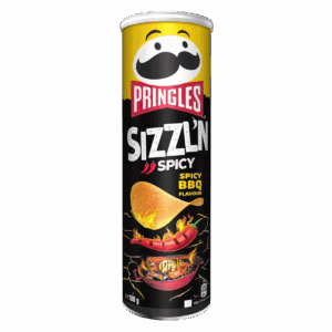 Картофельные чипсы Pringles Sizzl'n Spicy BBQ со вкусом острого барбекю, 180 г