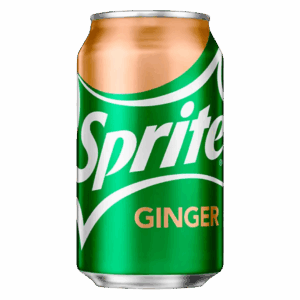 Газированный напиток Sprite Ginger со вкусом имбиря, 355 мл