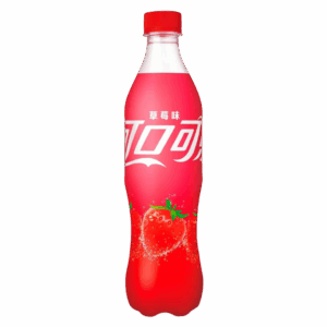 Газированный напиток Coca-Cola Strawberry со вкусом клубники, 500 мл