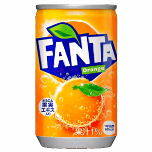 Газированный напиток Fanta Orange со вкусом апельсина, 160 мл