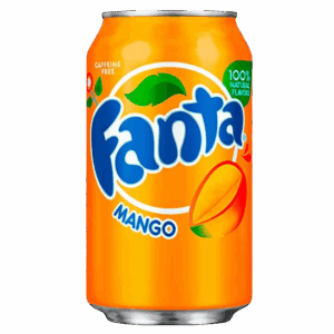 Газированный напиток Fanta Mango со вкусом манго, 355 мл