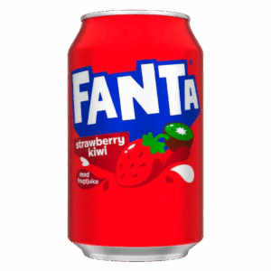 Газированный напиток Fanta Strawberry & Kiwi, 330 мл