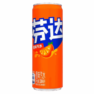 Газированный напиток Fanta Orange со вкусом апельсина, 330 мл