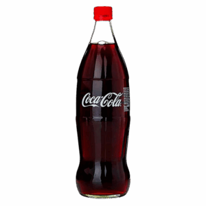 Газированный напиток Coca-Cola в стекле, 1 л