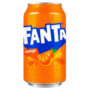 Газированный напиток Fanta Orange со вкусом апельсина, 355 мл