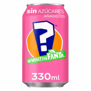 Газированный напиток Fanta WTF с секретным вкусом - зелёная (без сахара), 330 мл