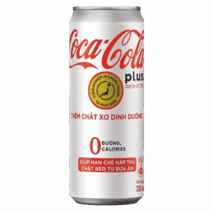 Газированный напиток Coca-Cola Plus, 330 мл