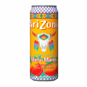 Напиток сокосодержащий AriZona Mucho Mango со вкусом манго, 650 мл