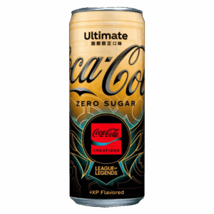 Газированный напиток Coca-Cola League of Legends (LOL) (без сахара), 330 мл