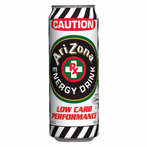 Энергетический напиток AriZona Caution Extreme низкокалорийный, 340 мл