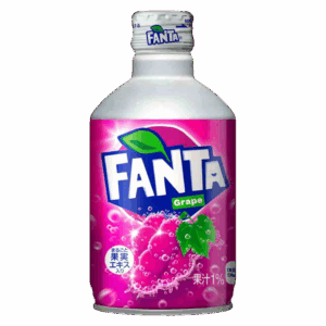 Газированный напиток Fanta Grape со вкусом винограда, 300 мл