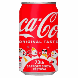 Газированный напиток Coca-Cola Original Taste 73th Sapporo Snow Festival, 350 мл