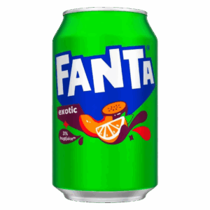 Газированный напиток Fanta Exotic со вкусом экзотических фруктов, 330 мл