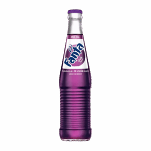 Газированный напиток Fanta Grape со вкусом винограда (в стекле), 355 мл