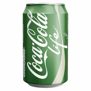 Газированный напиток Coca-Cola Life, 355 мл