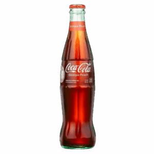 Газированный напиток Coca-Cola Georgia Peach со вкусом персика (в стекле), 355 мл