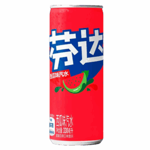 Газированный напиток Fanta Watermelon со вкусом арбуза, 330 мл
