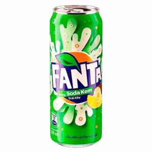 Газированный напиток Fanta Soda Kem со вкусом крем-сода, 330 мл