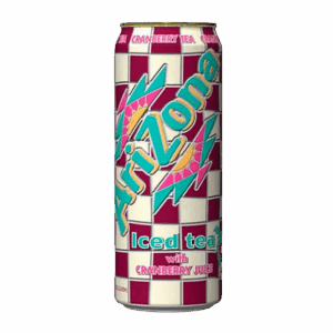 Холодный чёрный чай AriZona Cranberry Tea со вкусом клюквы, 680 мл