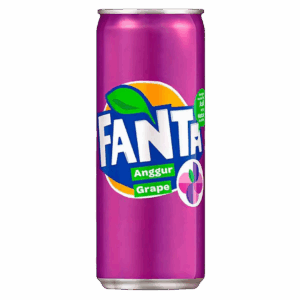 Газированный напиток Fanta Grape со вкусом винограда, 320 мл