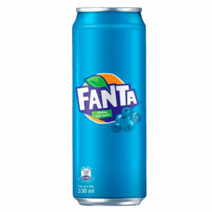 Газированный напиток Fanta со вкусом черники, 330 мл