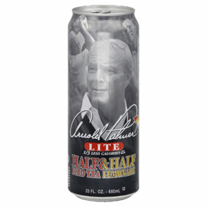 Холодный чёрный чай AriZona Arnold Palmer Half Iced Tea & Half Lemonade, 650 мл